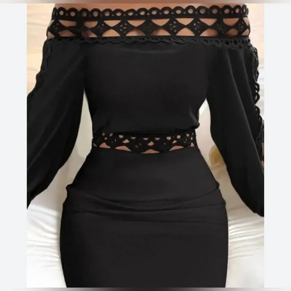 chinese dress ladies Elegant Hollow Lace Round Neck Wholesale Wedding Dresses